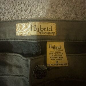Hybrid & Company Khaki Trousers